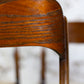 Lot de 3 chaises Traineau par Baumann, 1960