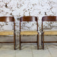 Lot de 3 chaises Traineau par Baumann, 1960