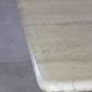 Grande table basse travertin italien, 1970