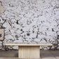 Grande table basse travertin italien, 1970