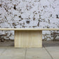 Grande table basse travertin italien, 1970