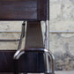 Fauteuil Wassily en cuir brun par Marcel Breuer