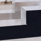 Table basse bar bois et acier Willy Rizzo, 1970