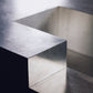 Table basse bar bois et acier Willy Rizzo, 1970
