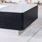 Table basse bar bois et acier Willy Rizzo, 1970