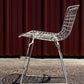 Chaise Wire blanche par Harry Bertoia pour Knoll