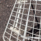 Chaise Wire blanche par Harry Bertoia pour Knoll