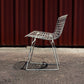 Chaise Wire blanche par Harry Bertoia pour Knoll