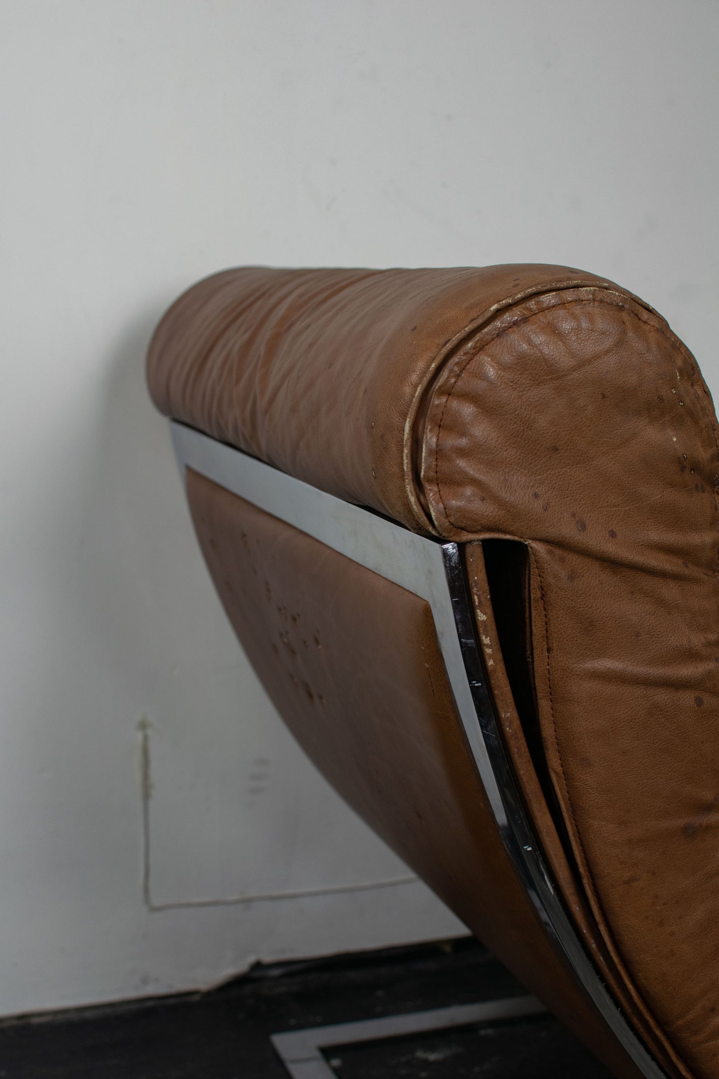 Fauteuil "lounge" par Renato Balestra pour Cinova, 1973