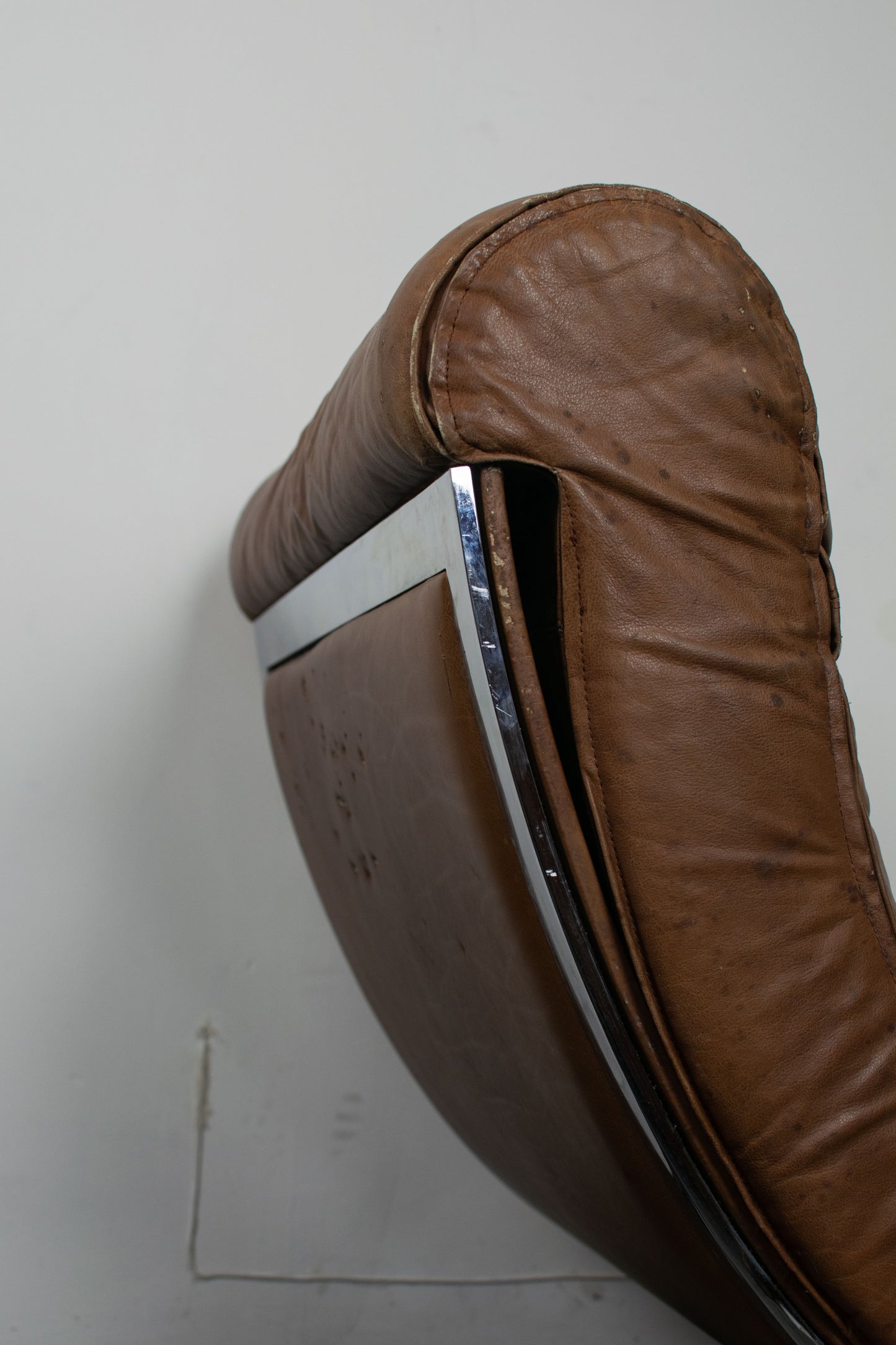 Fauteuil "lounge" par Renato Balestra pour Cinova, 1973