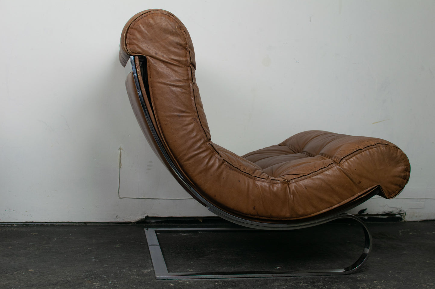 Fauteuil "lounge" par Renato Balestra pour Cinova, 1973
