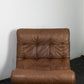 Fauteuil "lounge" par Renato Balestra pour Cinova, 1973