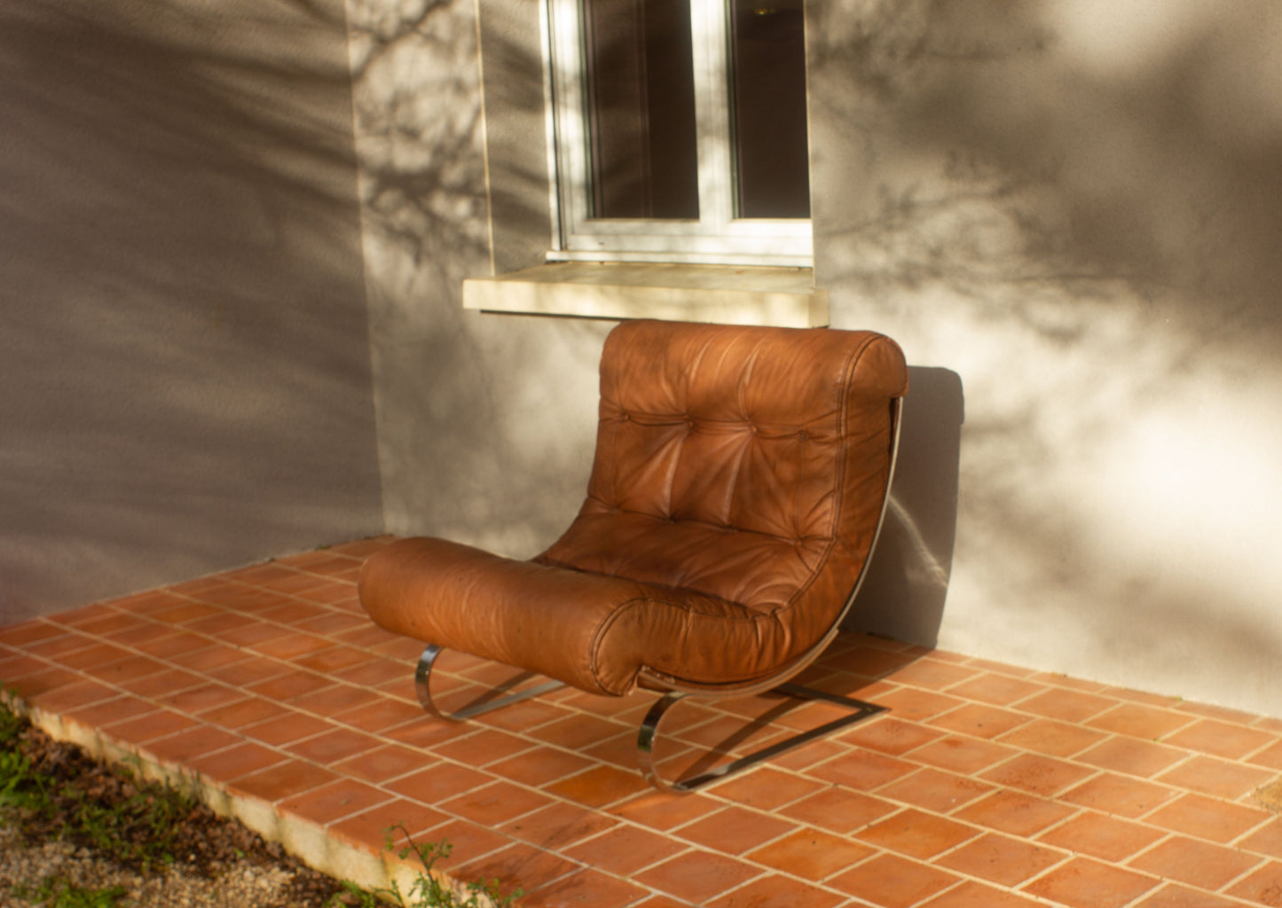 Fauteuil "lounge" par Renato Balestra pour Cinova, 1973