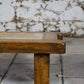 Table basse brutaliste chêne, 1960