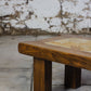Table basse brutaliste chêne, 1960