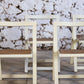 4 chaises pliantes en cannage style Aldo Jacober, 1960