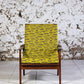 Fauteuil scandinave danois vintage en teck, 1960
