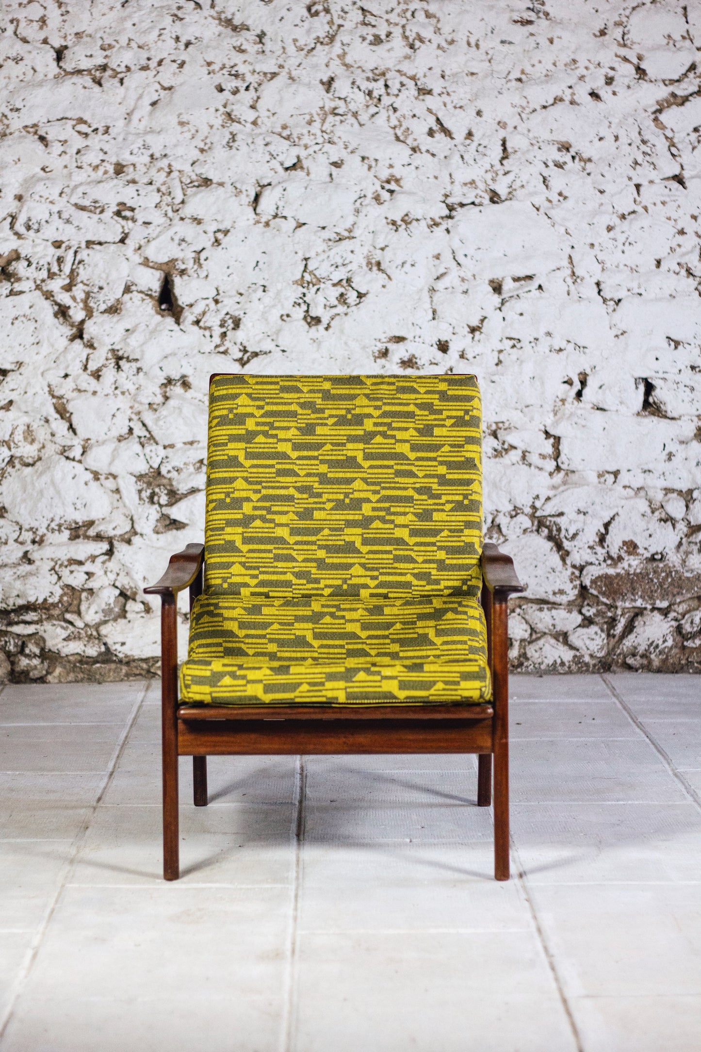 Fauteuil scandinave danois vintage en teck, 1960