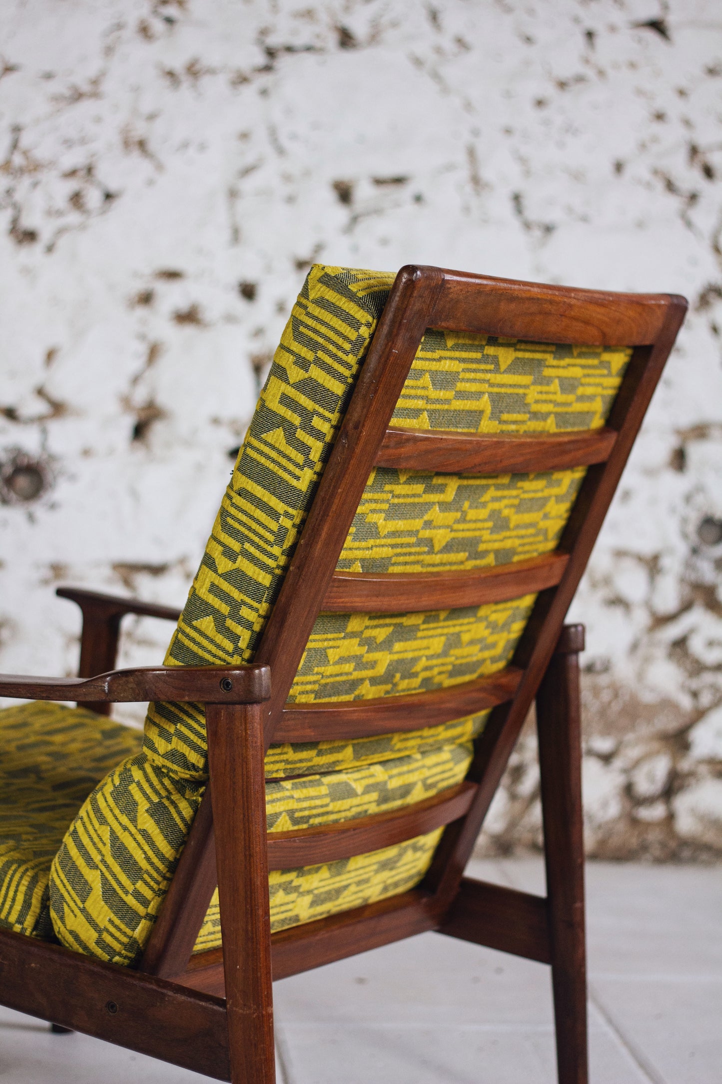 Fauteuil scandinave danois vintage en teck, 1960