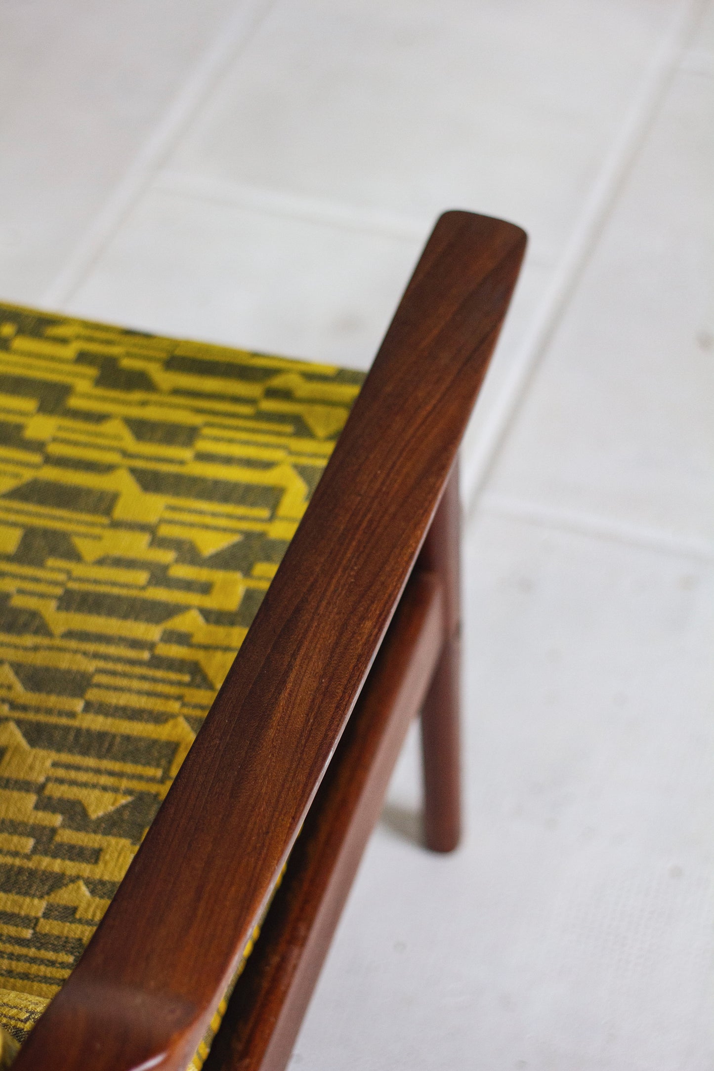 Fauteuil scandinave danois vintage en teck, 1960