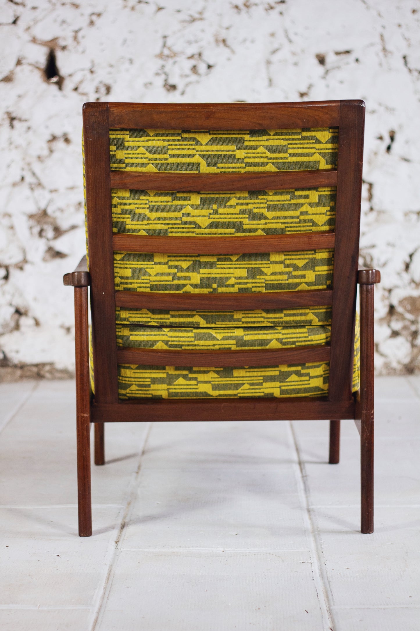 Fauteuil scandinave danois vintage en teck, 1960