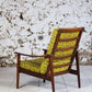 Fauteuil scandinave danois vintage en teck, 1960