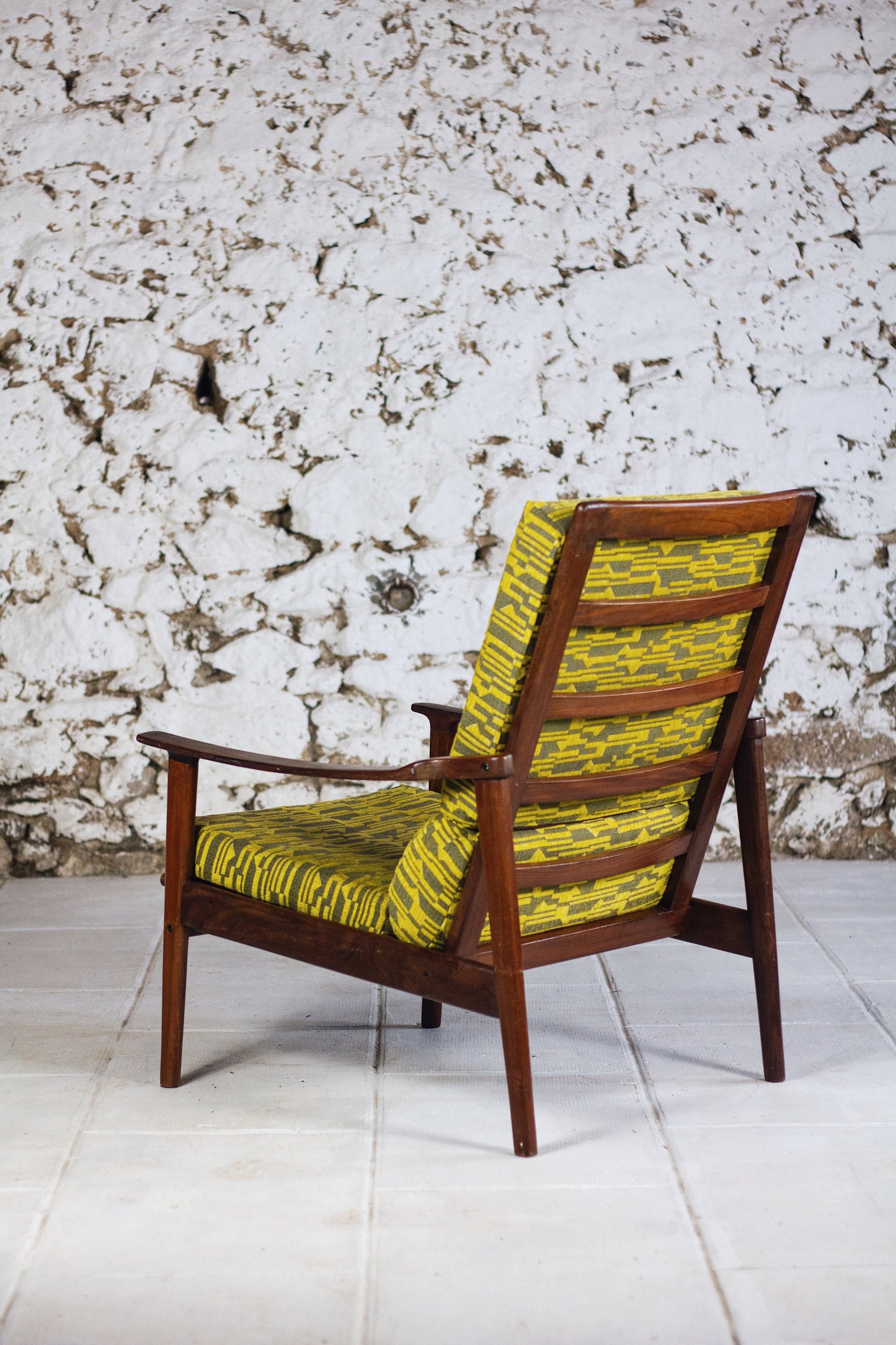 Fauteuil scandinave danois vintage en teck, 1960