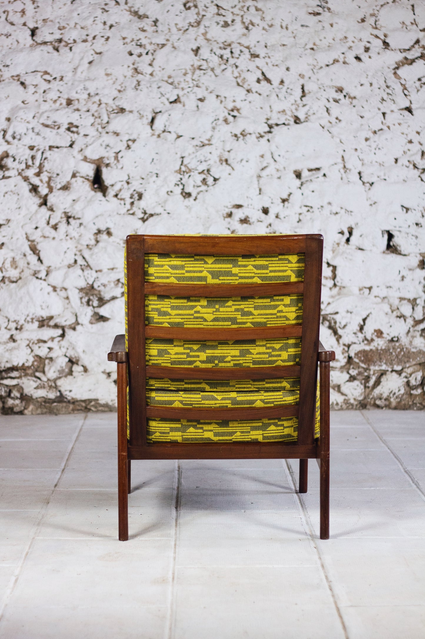 Fauteuil scandinave danois vintage en teck, 1960