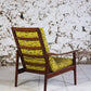 Fauteuil scandinave danois vintage en teck, 1960