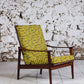 Fauteuil scandinave danois vintage en teck, 1960