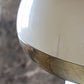 Lampadaire arc par Harvey Guzzini en laiton, 1970