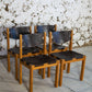 Chaises brutalistes Maison Regain, 1960