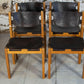 Chaises brutalistes Maison Regain, 1960