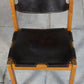 Chaises brutalistes Maison Regain, 1960