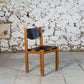 Chaises brutalistes Maison Regain, 1960