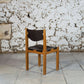 Chaises brutalistes Maison Regain, 1960