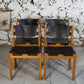 Chaises brutalistes Maison Regain, 1960