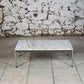 Table basse en marbre italien et chrome, 1970