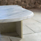 Table basse en marbre en forme d'oeil, 1970