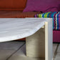 Table basse en marbre en forme d'oeil, 1970