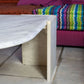 Table basse en marbre en forme d'oeil, 1970