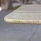 Table basse travertin italien, 1980