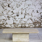 Table basse travertin italien, 1980