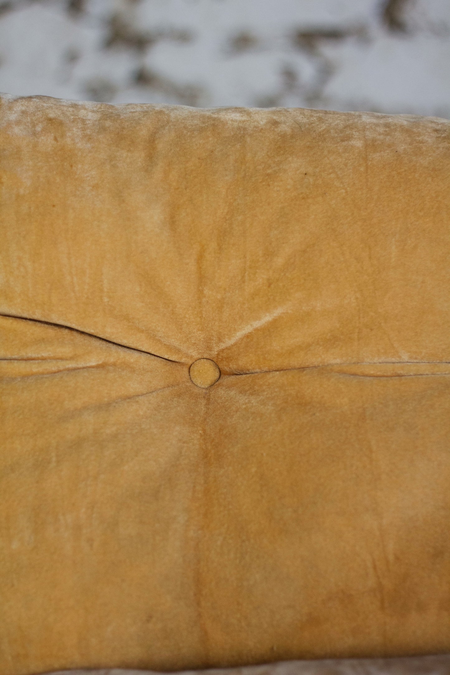 Fauteuil vintage style "Pixi" en velours et chrome, 1970