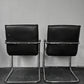 Fauteuil cantilever skaï, 1970