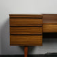 Console en teck mid-century, AVALON, 1960