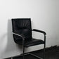 Fauteuil cantilever skaï, 1970
