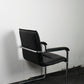 Fauteuil cantilever skaï, 1970