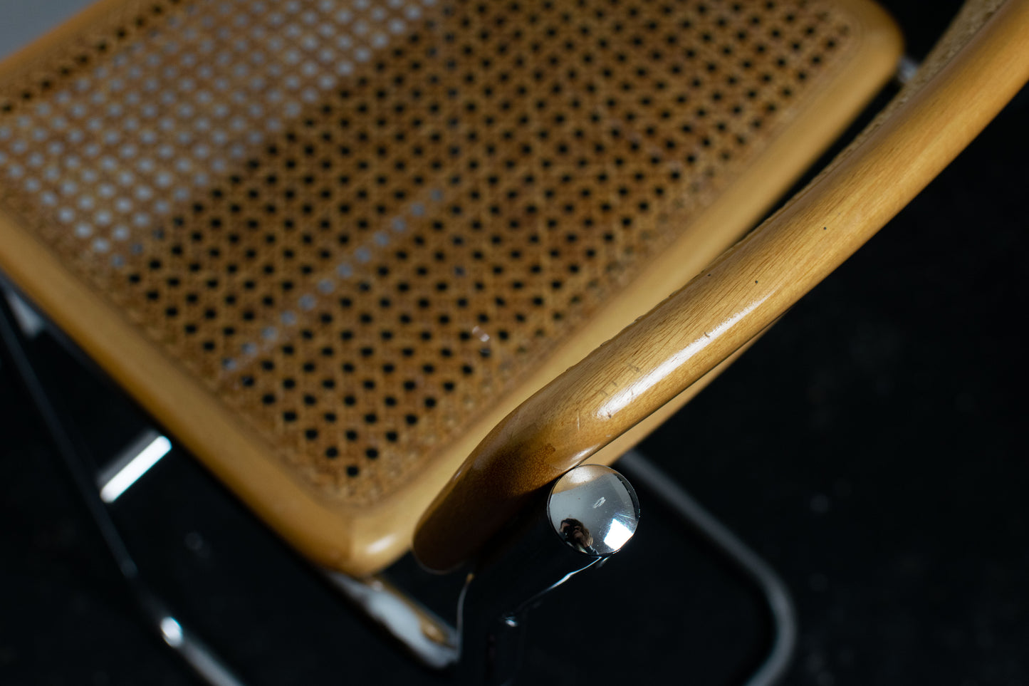 Tabouret bar Cesca par Marcel Breuer, 1970