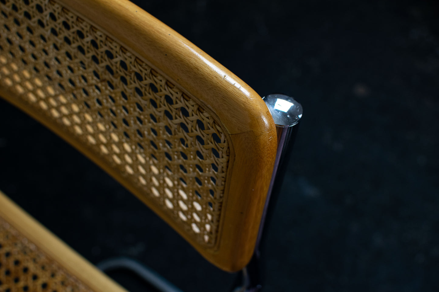 Tabouret bar Cesca par Marcel Breuer, 1970